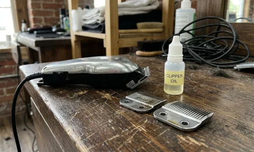 Genuine stainless steel hair clipper precision replacement blades and oil